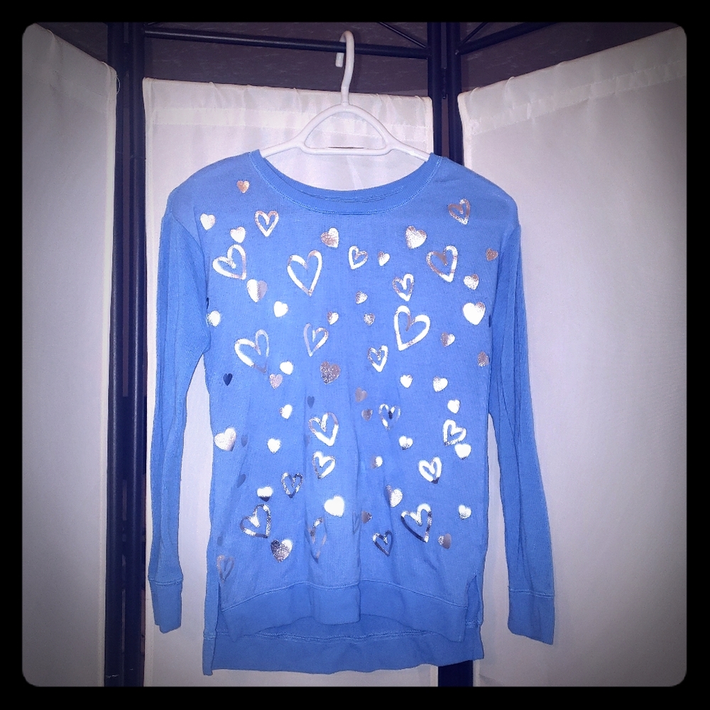 Justice light knit sweater